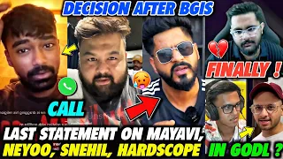 GOLDY Bhai Final STATEMENT on MAYAVI 🤯 DECISION After BGIS😱 Call to NEYOO 📞 EXPOSE & LEGAL Action ⚠️