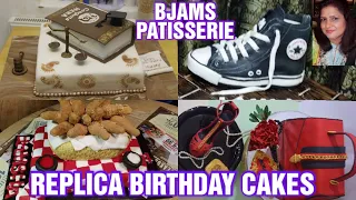 REPLICA BIRTHDAY CAKES|BJAMS PATISSERIE WITH SADIA IQBAL | with English Subtitles