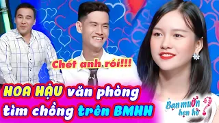 Cô Gái Văn Phòng Đẹp Như Hoa Hậu Đi Tìm Chồng Khiến Quyền Linh Và Đàng Trai Say Đắm 😍Bạn Muốn Hẹn Hò