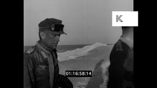 1942 Capture of German General Ritter von Thoma, WWII, HD