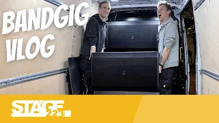 Bandgig VLOG mit grandMA 3 Light, dLive c3500 und LD Systems MAILA