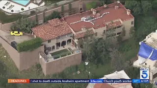 Squatters turn Beverly Hills mansion into party house