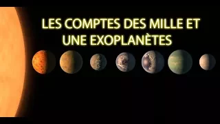 LES COMPTES DES MILLE ET UNE EXOPLANÈTES I.A.P 07/2017