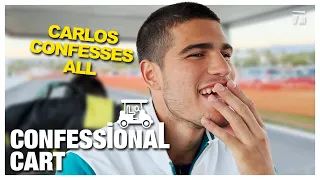 Carlos Alcaraz Reveals His First Crush! | CONFESSIONAL CART 2022