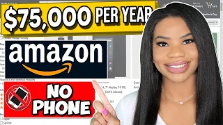 AMAZON WORK FROM HOME JOBS! $37 PER HOUR ONLINE JOBS! NO PHONE!📵 | AMAZON WORK FROM HOME JOBS 2022