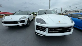 What are the changes on the upcoming 2025 Porsche Cayenne?