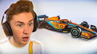 McLaren 2022 Formula 1 Car Reveal Reaction