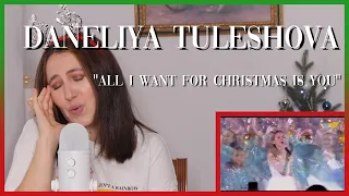 Daneliya Tuleshova "All I want for Christmas is you" 🎄 | Reaction Video