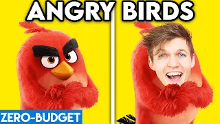 ANGRY BIRDS MOVIE WITH ZERO BUDGET! (Angry Birds Movie 2 FUNNY PARODY By LANKYBOX!)