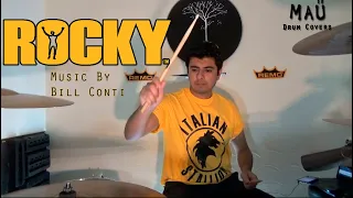 Going The Distance & The Final Bell - Bill Conti [Rocky Soundtrack] (Drum Cover) By MAU [HD]