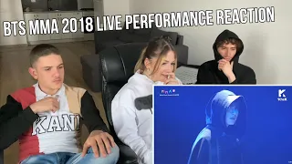 Reacting To BTS - Intro + Fake Love + IDOL (Melon Music Awards 2018 - MMA 2018)