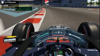 Assetto Corsa HALO HUD F1 22 Onboard Hot Lap Abu Dhabi | Max Verstappen Red Bull