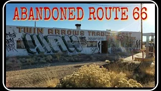 ABANDONED - TWIN ARROWS TRADING POST - ROUTE 66