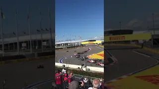 Формула Сочи 2019 авария