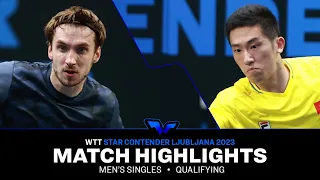 Jules Rolland vs Lam Siu Hang | MS Qual | WTT Star Contender Ljubljana 2023