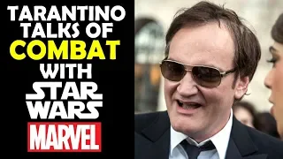 Quentin Tarantino Talks Of Combat With Marvel & Star Wars Blockbusters #Scorsese