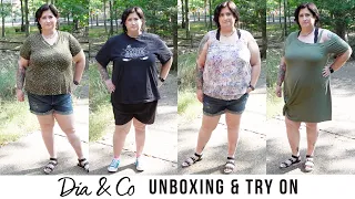 DIA & CO SUMMER HAUL | Unboxing & Try On - Plus Size Fashion