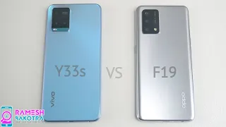 Vivo Y33s vs Oppo F19 Speed Test and Camera Comparison