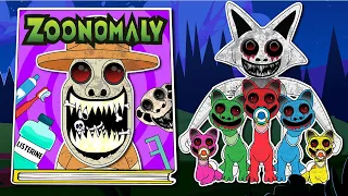 Making Zoonomaly Horror Best Game Book 🐼😝DIY + ( Horror Squishy + Smiling Critters ) @LIGHTSAREOFF