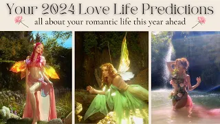 your love life in 2024 🦜🧚🫧💗| ☽Pick A Card☾