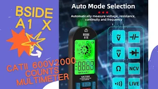 BSIDE A1X CATII600V 2000COUNTS PEN TYPE MULTIMETER,MADE IN CHINA.