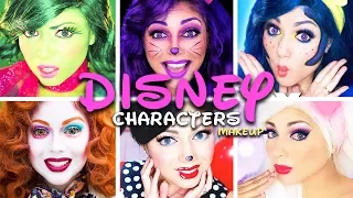 Disney Characters MAKEUP Compilation! | Charisma Star