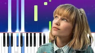 Grace VanderWaal - Waste My Time (Piano tutorial)