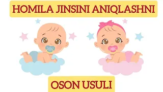 HOMILA JINSINI ANIQLASH. OSON USULI