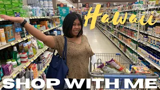 GROCERY SHOP WITH ME || HAWAII GROCERY HAUL