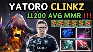 🔥 YATORO CLINKZ Safelane Hard Carry 23 KILLS 🔥 11200 AVG MMR Pub Gameplay From YATOROGOD - Dota 2