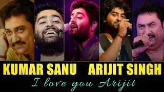 Kumar Sanu tribute to Arijit Singh l Arijit Singh &  kumar Sanu l Muskuraane ki Wajah: Song Lovers🔥