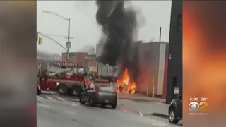 Car Fire In Brooklyn