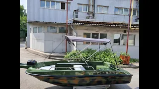 Лодка БАРС 350 с мотором Parsun T15BMS PRO. Это делают в Днепре. Украина!