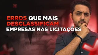 Erros que mais desclassificam empresas nas licitações | Café com Licitação