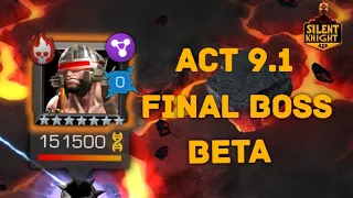 Act 9.1.6 Final Boss - Beta