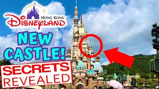 SECRETS REVEALED Hong Kong Disneyland Castle You WON'T BELIEVE Who's On It | World Tour Day 26