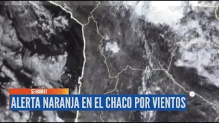 ALERTA NARANJA EN EL CHACO POR VIENTOS