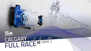 Calgary | BMW IBSF World Cup 2018/2019 - 2-Man Bobsleigh Heat 2 | IBSF Official