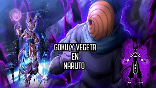 QUE HUBIERA PASADO SI GOKU Y VEGETA CAÍAN EN NARUTO/FANFIC CROSHGAME