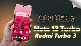 Redmi Turbo 3 Leaked First Look: with Snapdragon 8s Gen 3 Chipset!