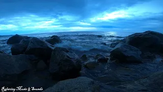 Gentle Sound of the Sea. The sound of the waves meditation the sound of the surf