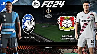 EA FC24 - Atalanta BC vs Bayer Leverkusen | PS5™ [4K60] Gameplay | UEFA Europa League Final 2023-24