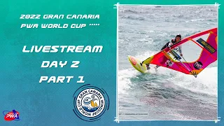 2022 Gran Canaria PWA Windsurfing World Cup | Day 2 - Junior U15 Boys & U17 Girls