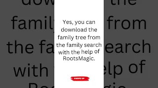 Download Family Tree From FamilySearch | Simple Steps For Downloading Family Tree From FamilySearch