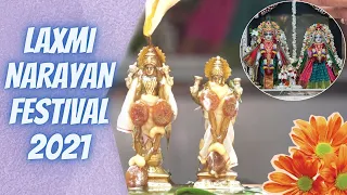 Laxmi Narayan Festival Abhishek Highlights | ISKCON Chowpatty