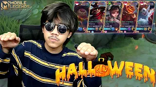 META FULL SKIN HALLOWEEN MENGHANTUI LAND OF DAWN - Mobile legends