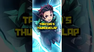 Tanjiro Copies Zenitsu’s Thunderclap and Flash with Hinokami Kagura | Tanjiro Uses Thunder Breathing