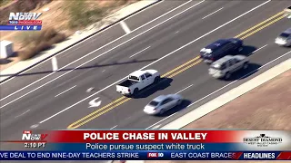 CARJACKING: Caught live during police chase in Phoenix area (FNN)