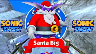 Sonic Dash -Santa Big New Character Unlocked and Fully Upgraded - Android Gameplay Eggman and Zazz