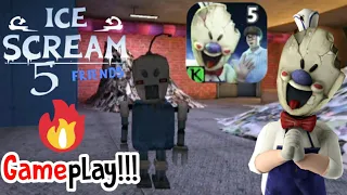 Ice Scream 5 Full Gameplay!🤯🤩🤠 | Ice Scream 5 Fangame | Keplerians